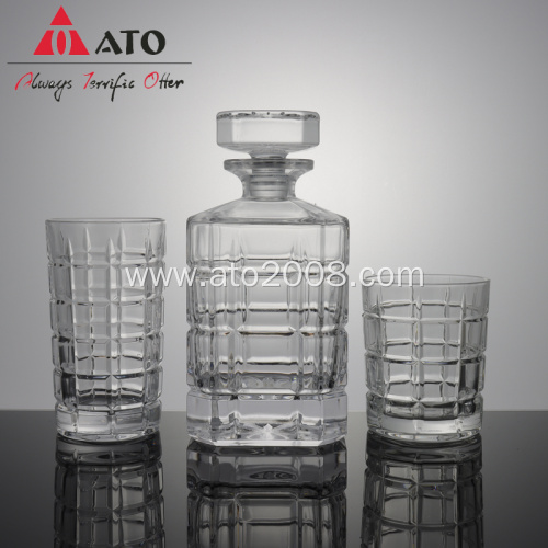 Wholesale Decanter of Glass of Whisky Wine Bottle